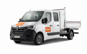 Photo d'un camion benne 3,5T double cabine
