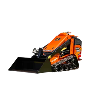 Photo d'un micro chargeur sur chenille